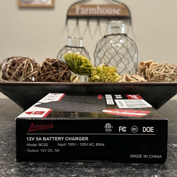 New! Ampeak Battery Charger Automotive: 5A 12V Auto Trickle Charger Maintainer - Picture 12 of 16